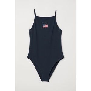 BROOKLYN NYC BLUE BODYSUIT